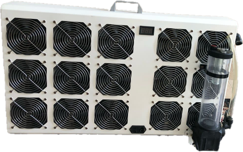 رادیاتور هیدرو برای ماینرها با سیستم خنککننده آبی برای حفظ دمای دستگاه